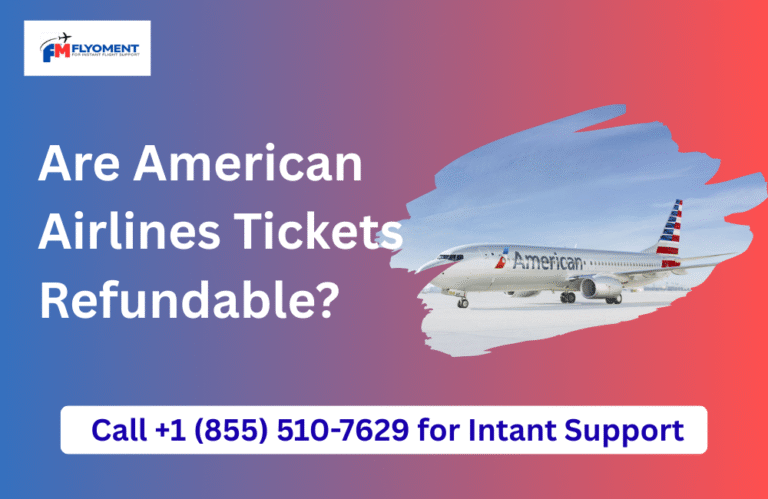 Read more about the article Are American Airlines Tickets Refundable​?
