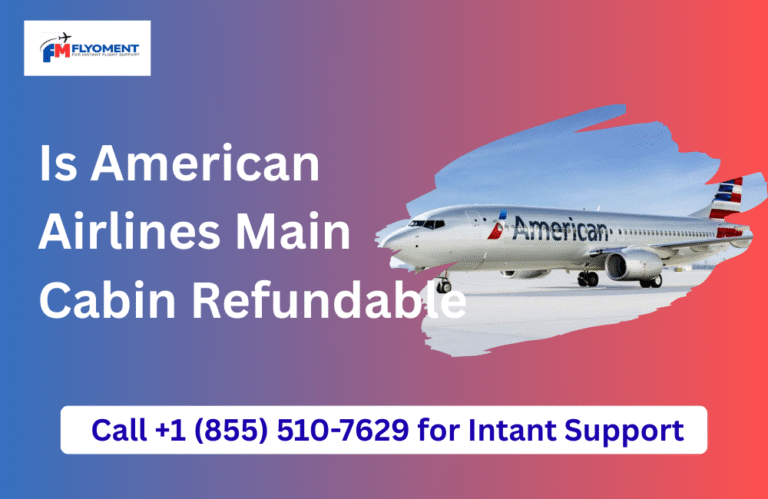 Read more about the article Is American Airlines Main Cabin Refundable​?