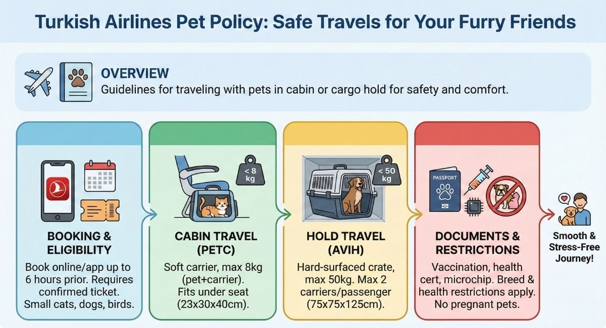 Turkish Airlines Pet Policy