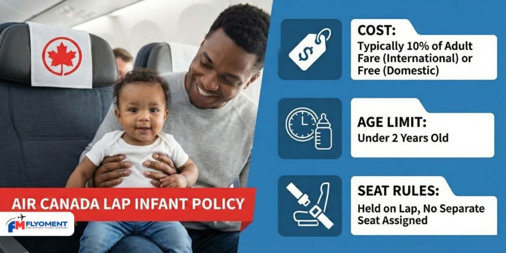 Air Canada Lap Infant Policy – Cost, Age Limit & Seat Rules