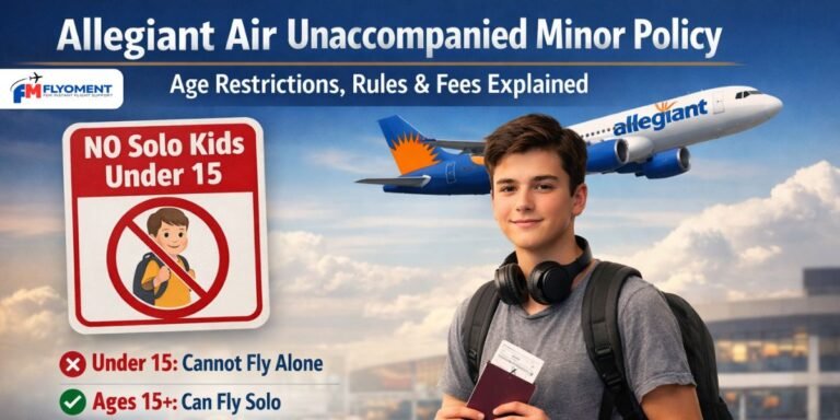 Read more about the article Allegiant Air Unaccompanied Minor Policy – Age Restrictions, Rules & Fees Explained