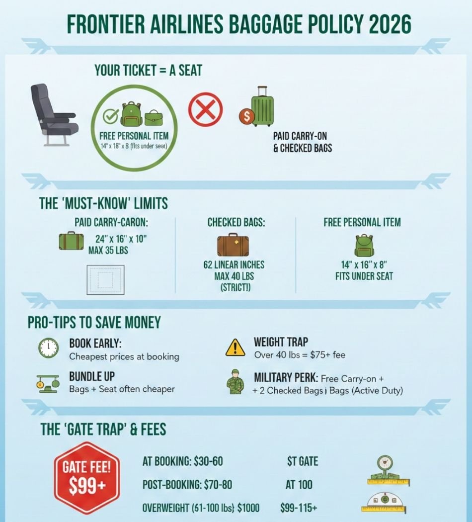 Frontier Airlines Baggage Policy