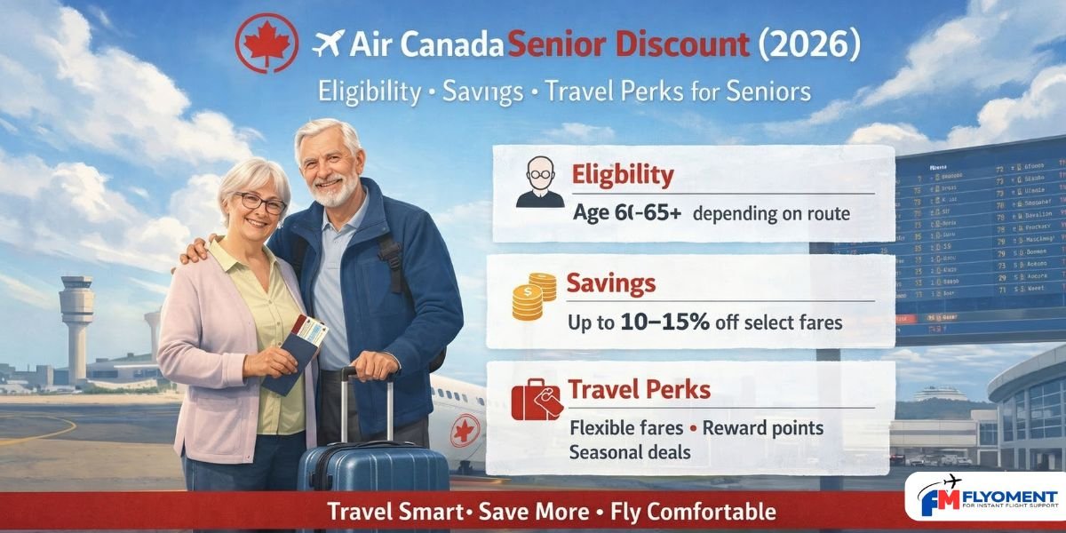 Read more about the article Air Canada Senior Discount (2026): Eligibility, Savings & Travel Perks for Seniors