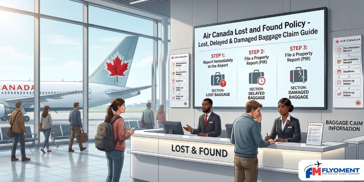 You are currently viewing Air Canada Lost and Found Policy – Lost, Delayed & Damaged Baggage Claim Guide