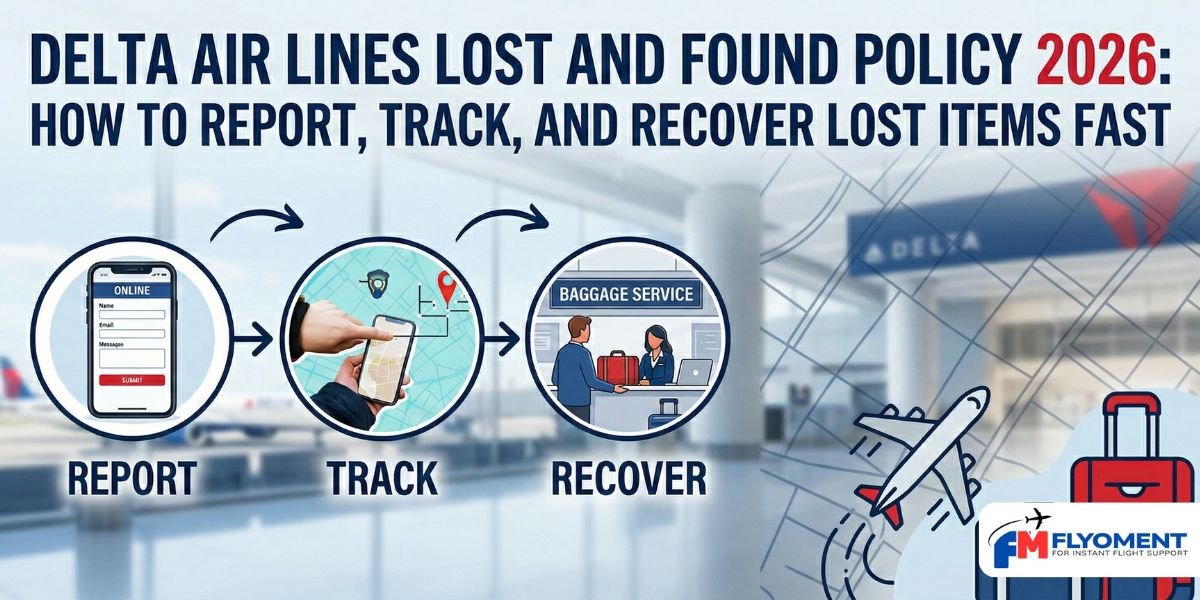 You are currently viewing Delta Air Lines Lost and Found Policy 2026: How to Report, Track, and Recover Lost Items Fast