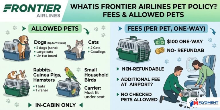 Read more about the article What Is Frontier Airlines Pet Policy? Fees & Allowed Pets