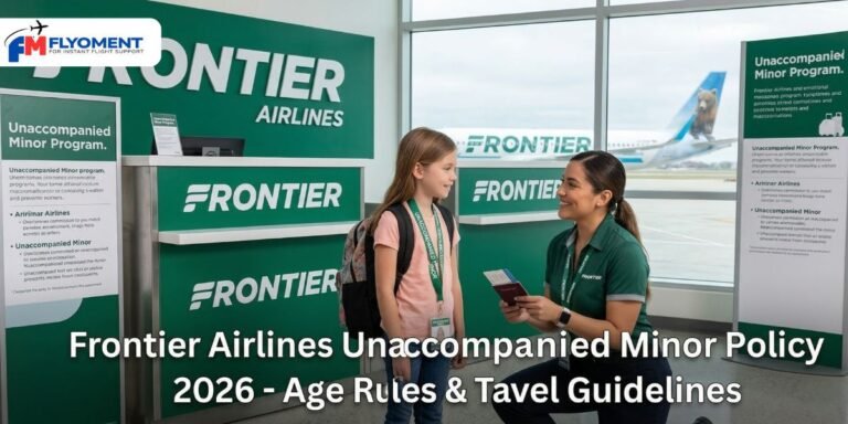 Read more about the article Frontier Airlines Unaccompanied Minor Policy 2026 – Age Rules & Travel Guidelines