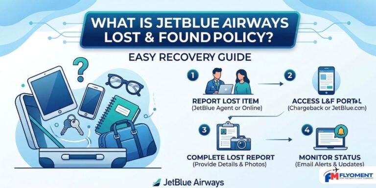 Read more about the article What Is JetBlue Airways Lost and Found Policy? Easy Recovery Guide