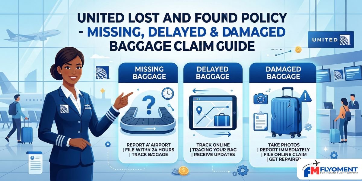 You are currently viewing United Lost and Found Policy – Missing, Delayed & Damaged Baggage Claim Guide