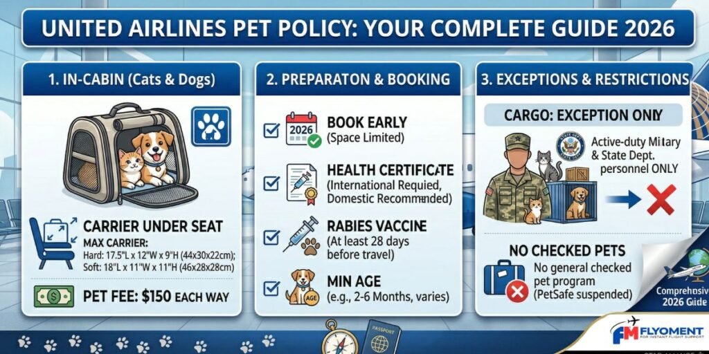 United Airlines Pet Policy: Your Complete Guide 2026