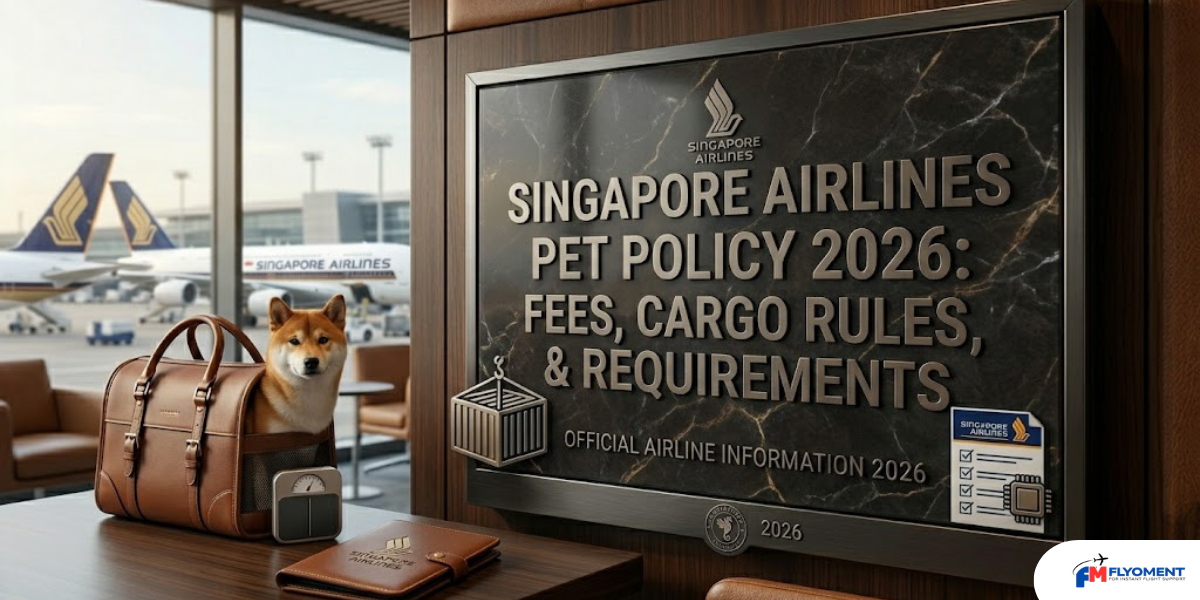 You are currently viewing Singapore Airlines Pet Policy 2026: Fees, Cargo Rules, Weight Limits & Requirements