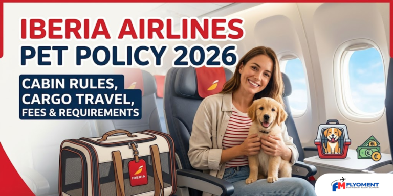 Read more about the article Iberia Airlines Pet Policy 2026: Cabin Rules, Cargo Travel, Fees & Requirements