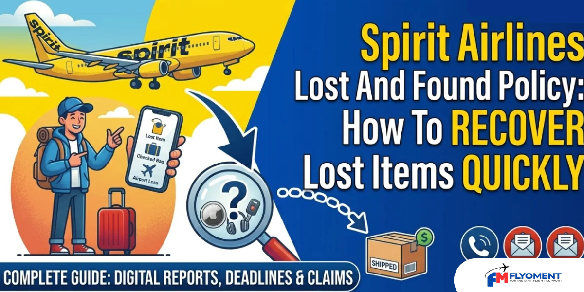 You are currently viewing Spirit Airlines Lost And Found Policy: How To Recover Lost Items Quickly