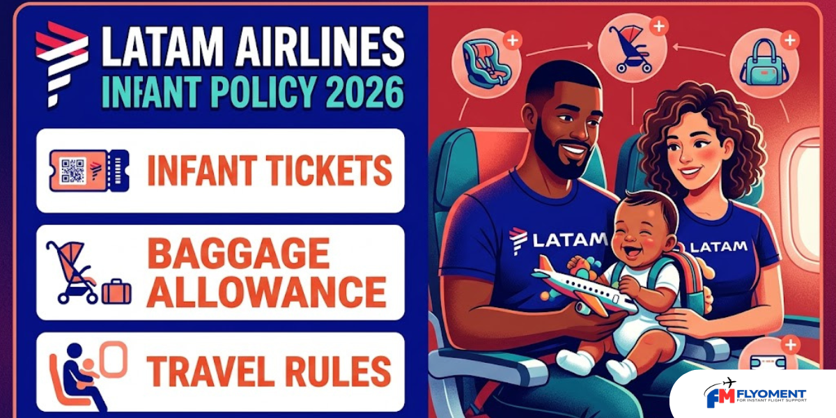 Read more about the article LATAM Airlines Infant Policy 2026: Tickets, Baggage & Travel Rules