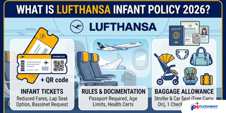 Read more about the article What is Lufthansa Infant Policy 2026? Rules, Tickets & Baggage Guide