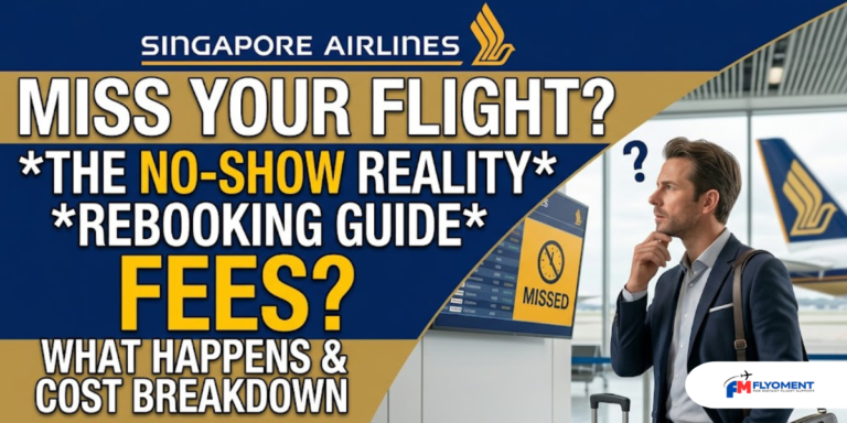 Read more about the article What Happens in a Singapore Airlines Missed Flight? Fees, Rebooking & No-Show Rules