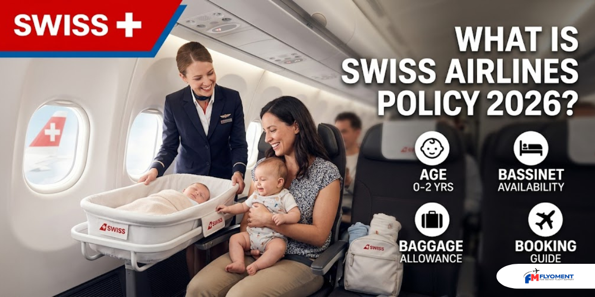 Read more about the article What is SWISS Airlines Infant Policy 2026? Age, Bassinet, Baggage & Booking