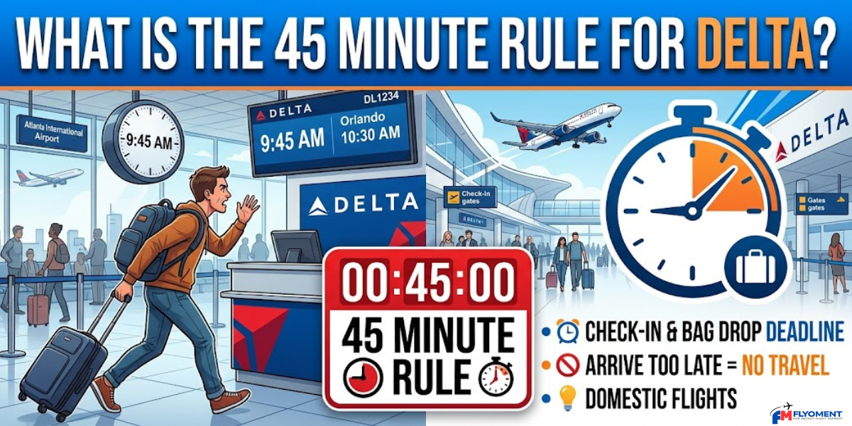 You are currently viewing What Is The 45 Minute Rule For Delta?