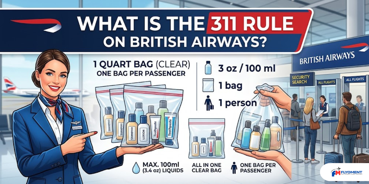 You are currently viewing What Is the 3-1-1 Rule on British Airways? Liquid Rules Explained 2026