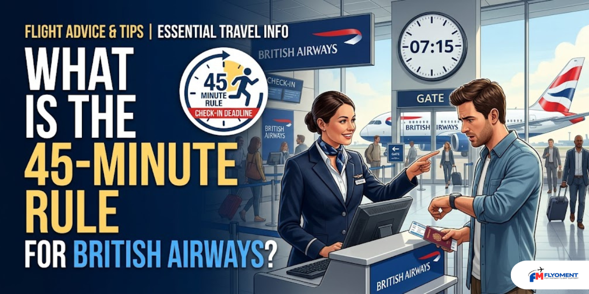 You are currently viewing What Is The 45 minute Rule For British Airways?