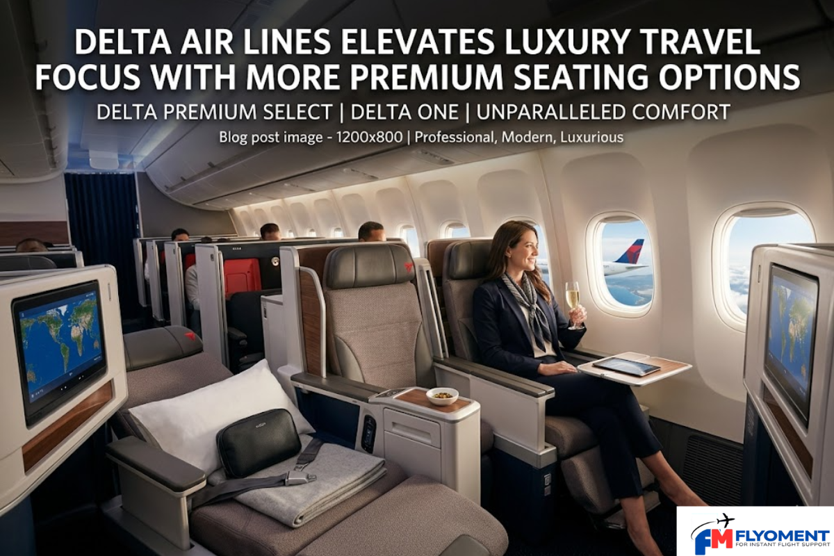 Read more about the article Delta Air Lines Elevates Luxury Travel Focus with More Premium Seating Options