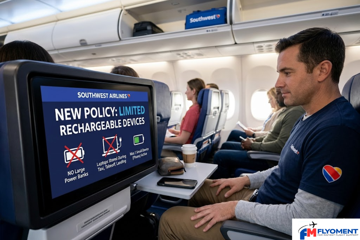 Read more about the article Southwest Airlines Rolls Out New Policy Limiting Rechargeable Devices on Flights