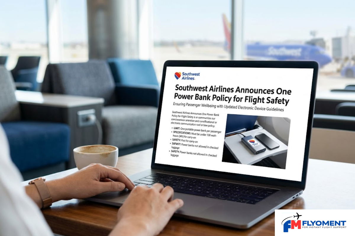 Read more about the article Southwest Airlines Announces One Power Bank Policy for Flight Safety
