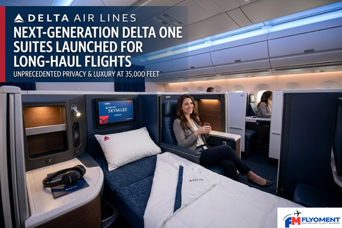 Read more about the article Delta Air Lines Launches Next-Generation Delta One Suites for Long-Haul Flights