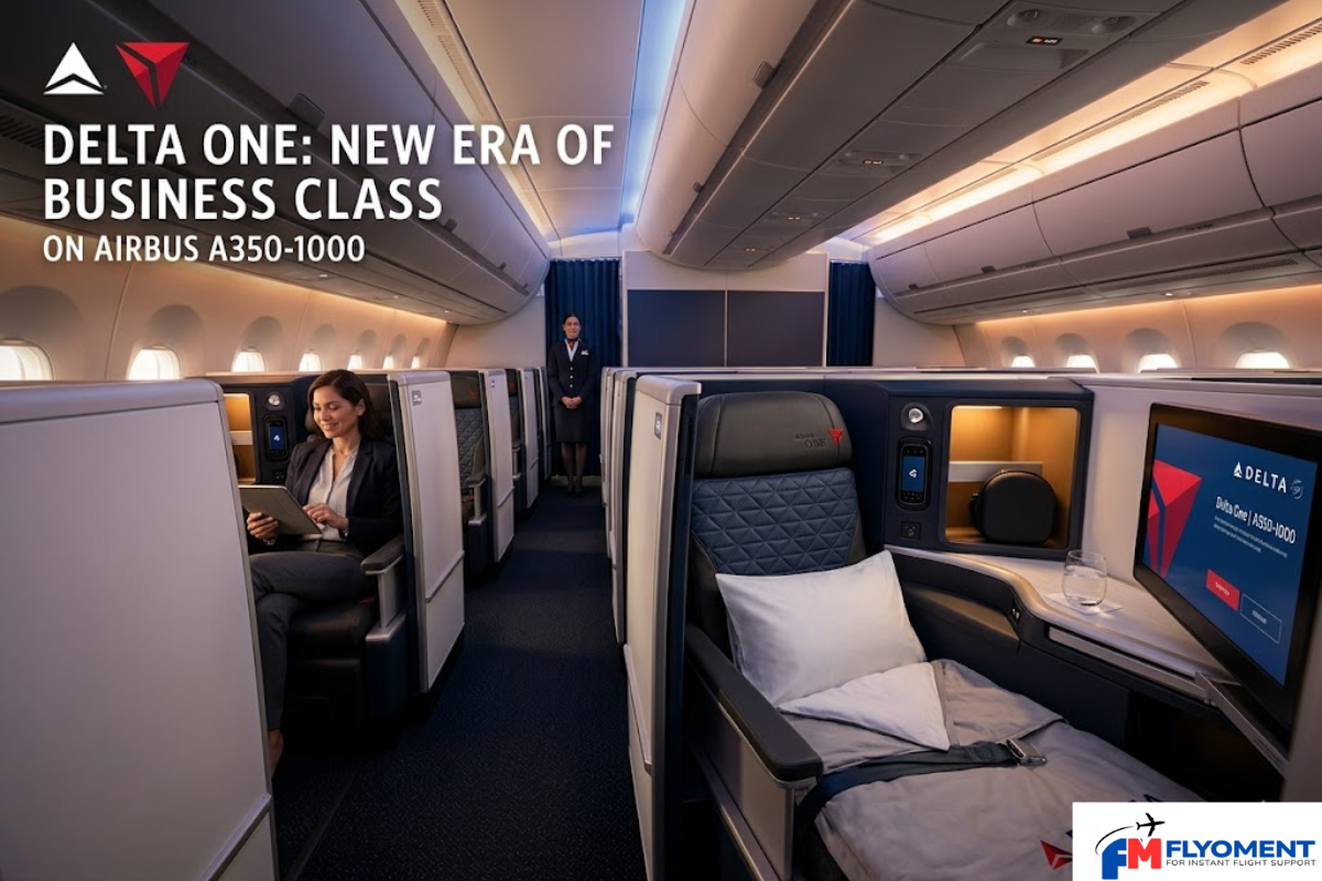 Read more about the article Delta Air Lines Launches New Delta One Business Class on Airbus A350-1000