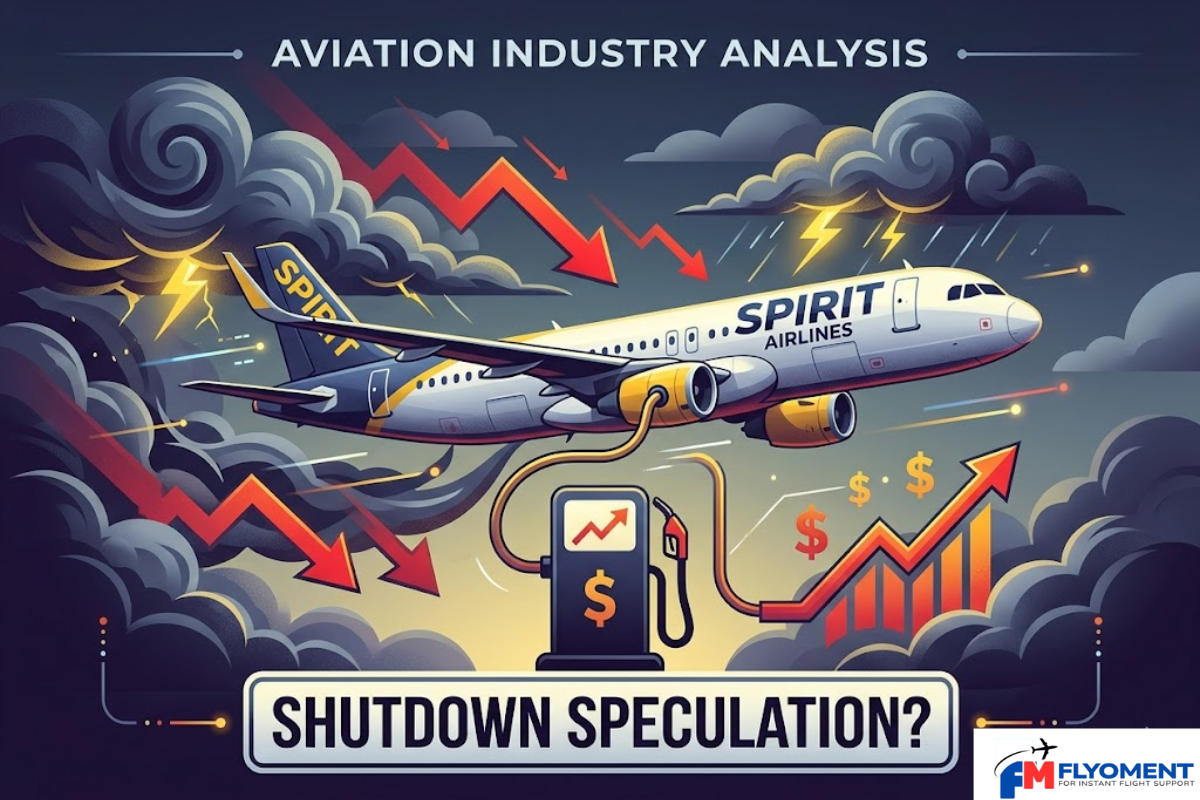 Read more about the article Spirit Airlines Faces Financial Turbulence as Fuel Costs Trigger Shutdown Speculation