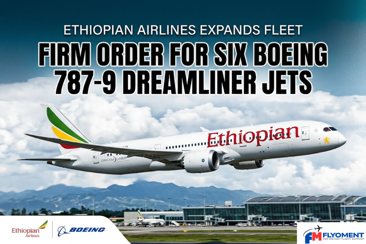 You are currently viewing Ethiopian Airlines Expands Fleet with Firm Order for Six Boeing 787-9 Dreamliner Jets