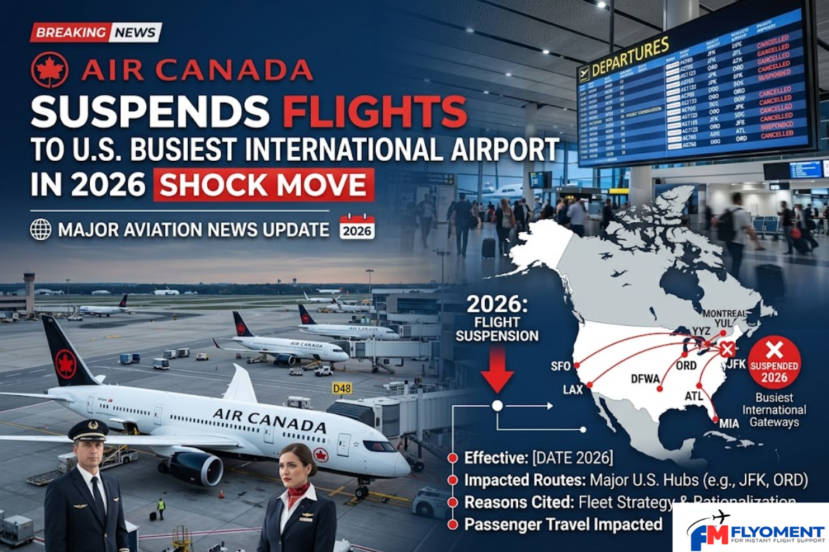 Read more about the article Air Canada Suspends All Flights to the U.S. Busiest International Airport