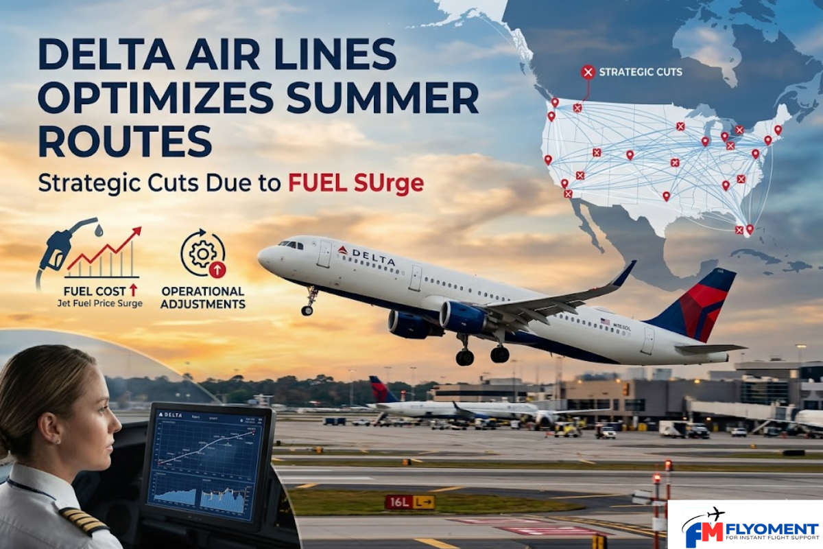 Read more about the article Delta Air Lines Optimizes Summer Routes with Strategic Cuts Due to Fuel Surge