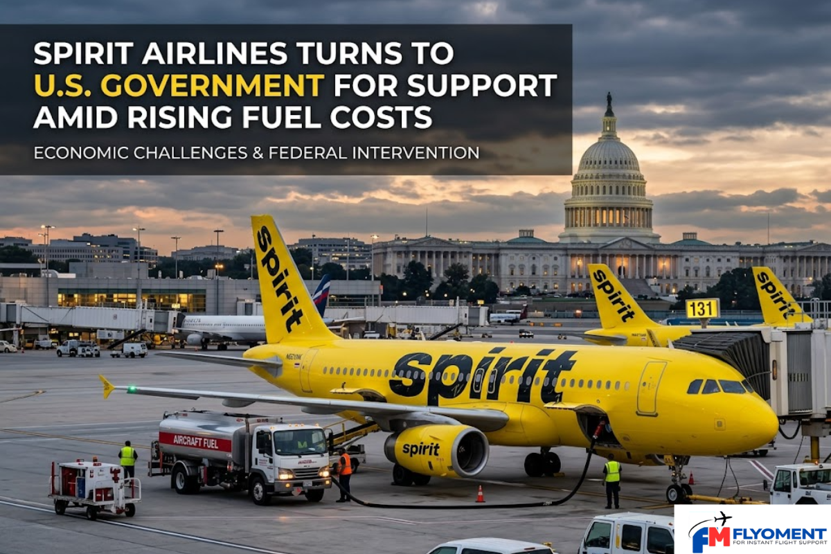 Read more about the article Spirit Airlines Turns to U.S. Government for Support Amid Rising Fuel Costs