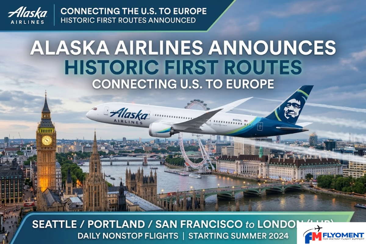 Read more about the article Alaska Airlines Announces Historic First Routes Connecting U.S. to Europe