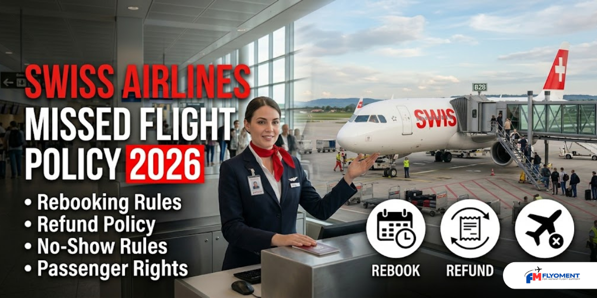 You are currently viewing Swiss Airlines Missed Flight Policy 2026: Rebooking, Refund & No-Show Rules