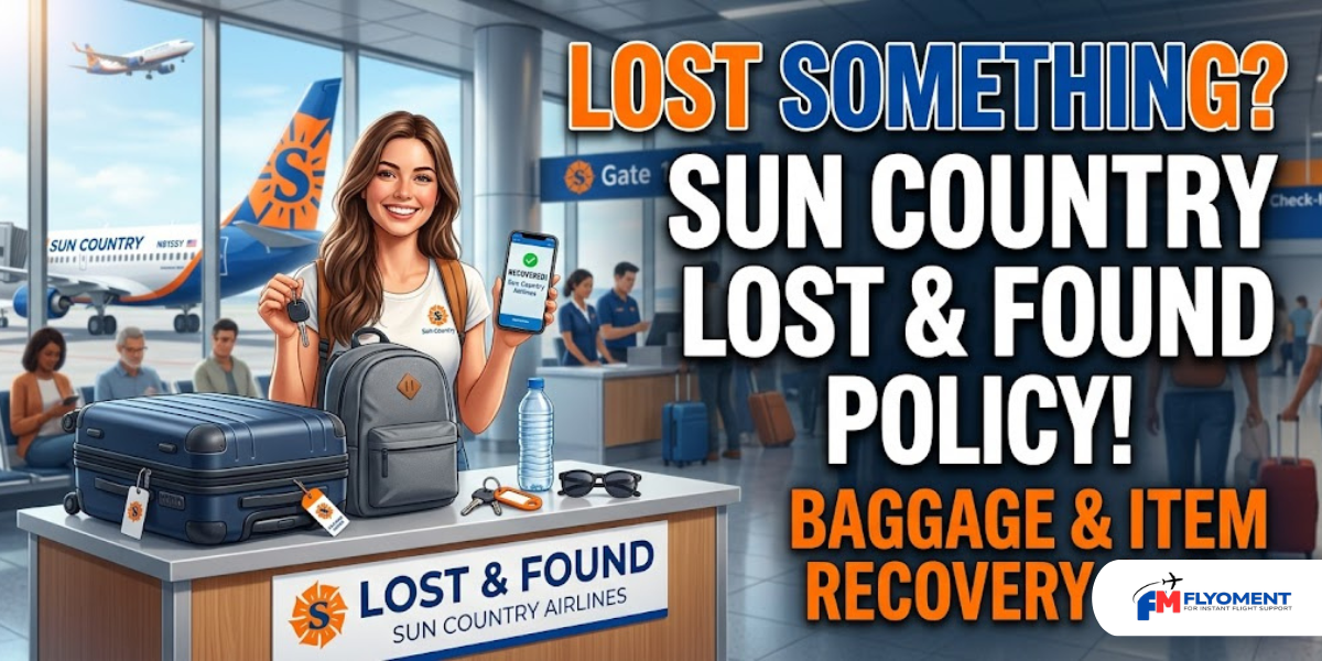 You are currently viewing Sun Country Airlines Lost and Found Policy | Baggage & Item Recovery Guide