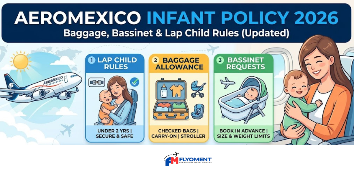 You are currently viewing Aeromexico Infant Policy 2026: Baggage, Bassinet & Lap Child Rules