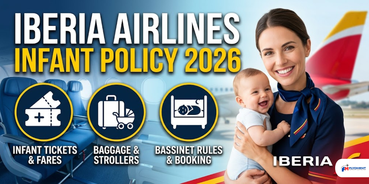 You are currently viewing Iberia Airlines Infant Policy 2026: Tickets, Baggage & Bassinet Rules
