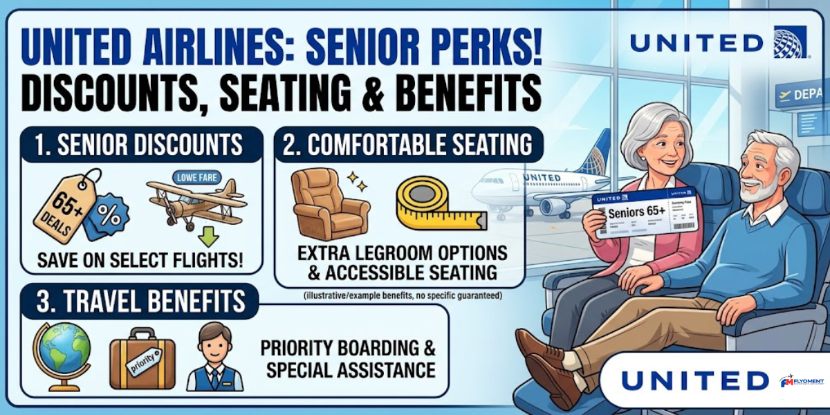 You are currently viewing What Are the Perks for Seniors on United Airlines? Discounts, Seating & Travel Benefits