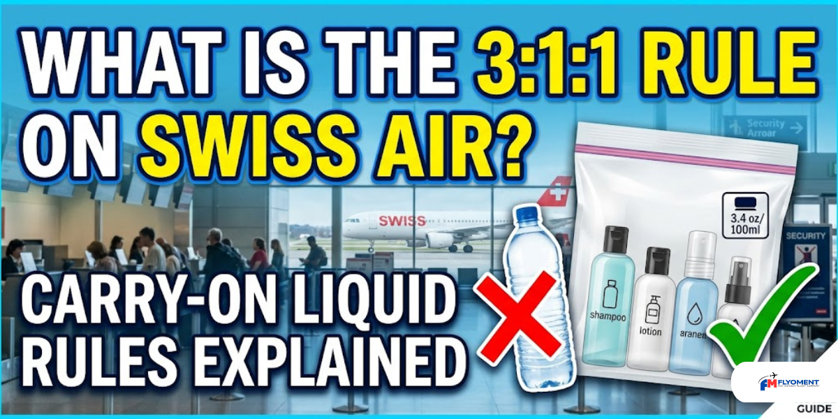 You are currently viewing What Is the 3:1:1 Rule on Swiss Air? Carry-On Liquid Rules Explained