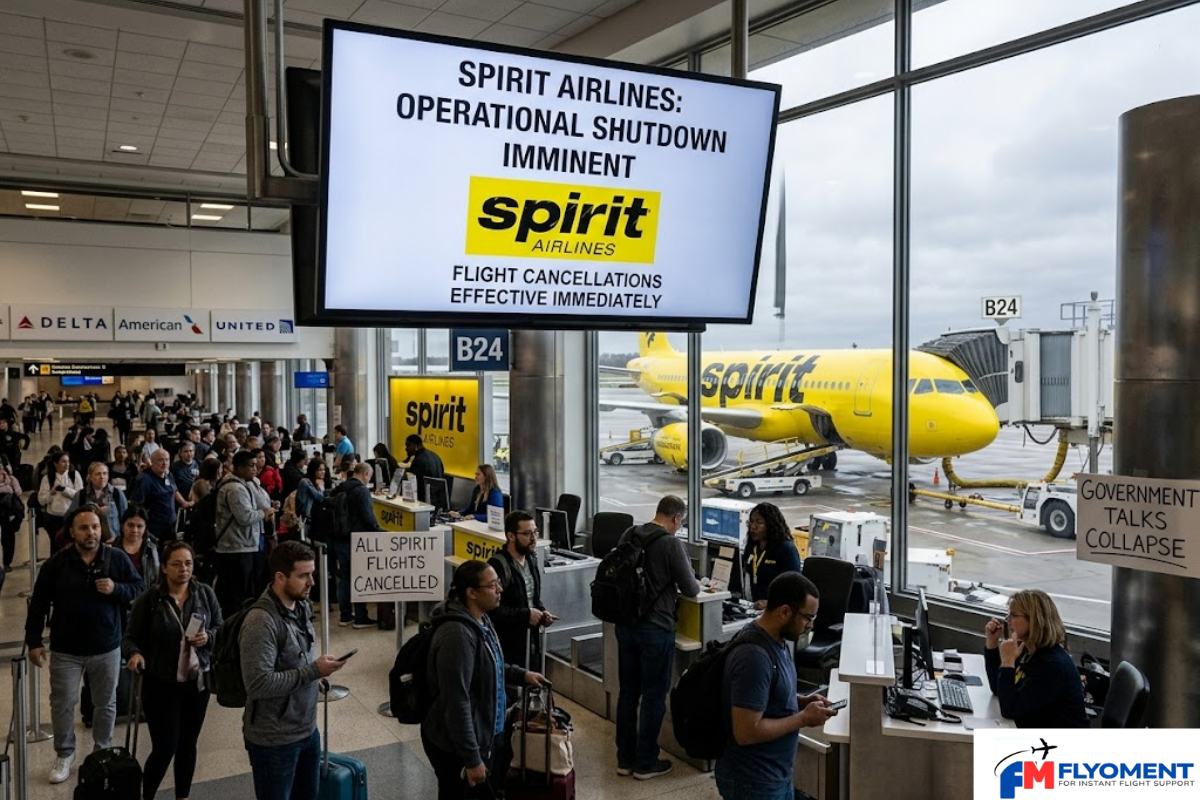 Read more about the article Spirit Airlines Faces Shutdown as Government Rescue Talks Collapse
