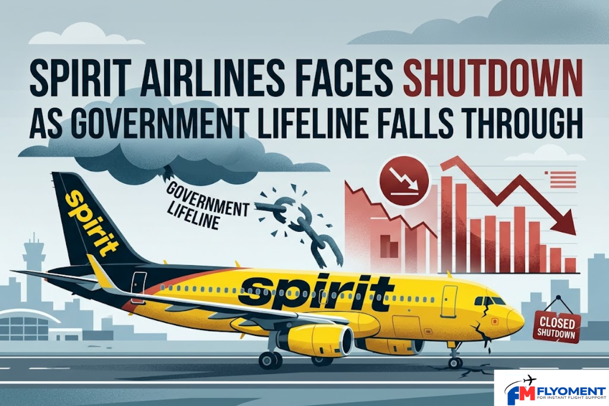Read more about the article Spirit Airlines Faces Shutdown as Government Lifeline Falls Through
