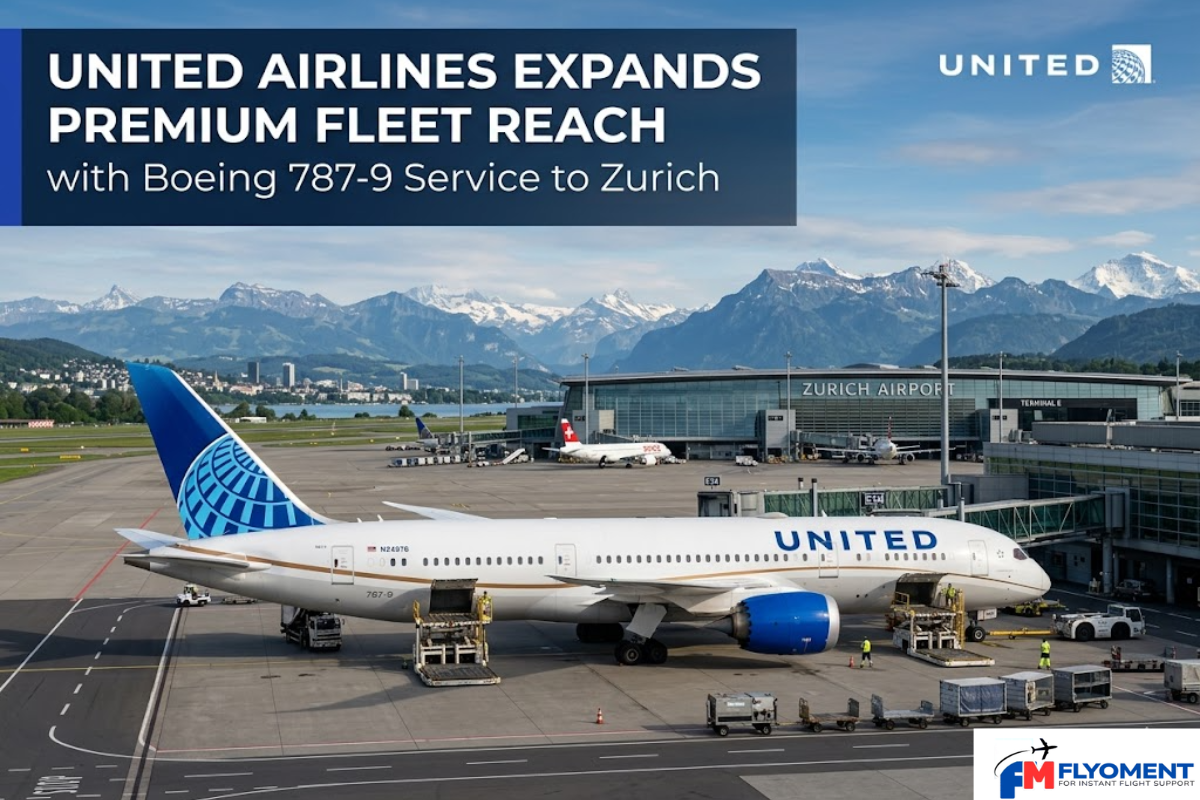 Read more about the article United Airlines Expands Premium Fleet Reach with Boeing 787-9 Service to Zurich