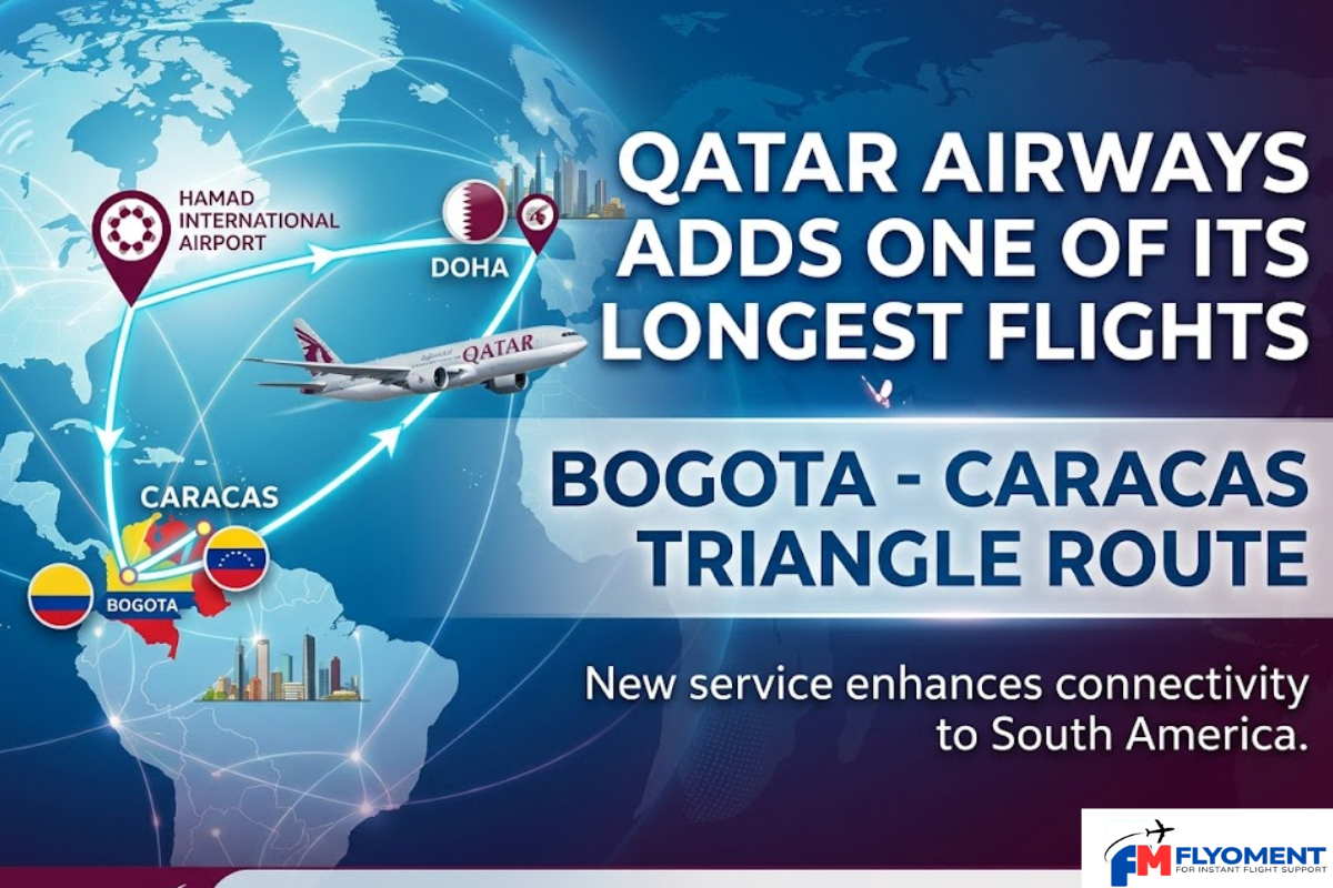 Read more about the article Qatar Airways Adds One Of Its Longest Flights With Bogota-Caracas Triangle Route
