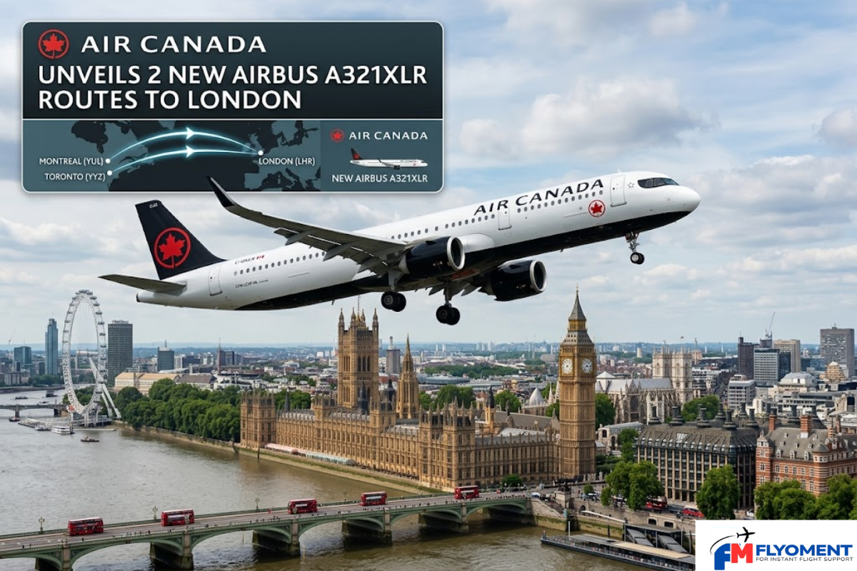 Read more about the article Air Canada Unveils 2 New Airbus A321XLR Routes To London
