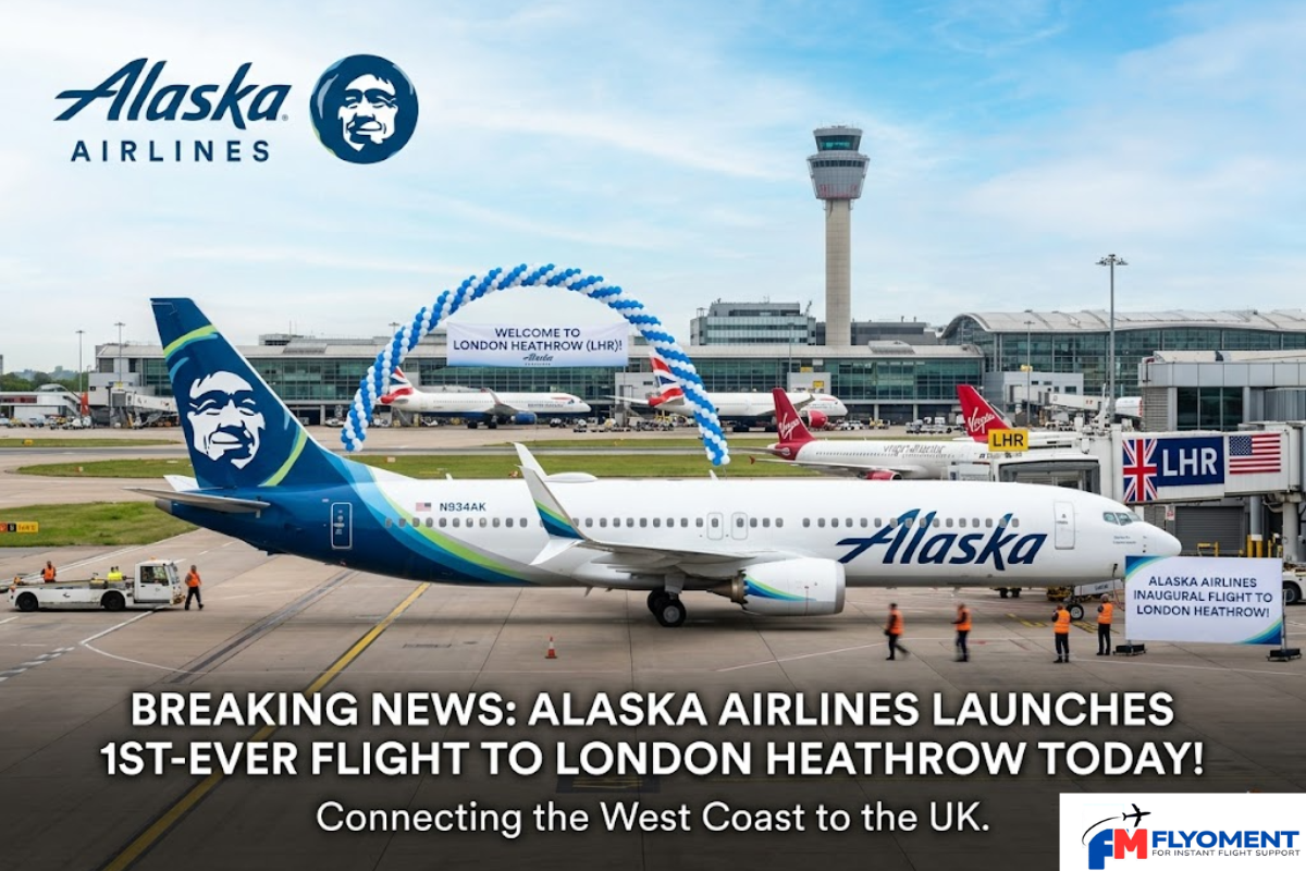 Read more about the article Alaska Airlines Launches 1st-Ever Flight To London Heathrow Today