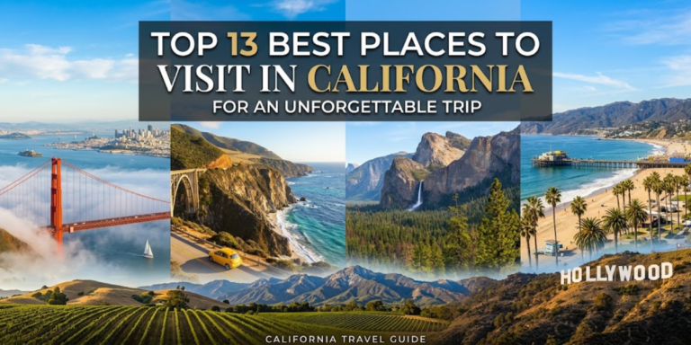 Read more about the article Top 13 Best Places to Visit in California for an Unforgettable Trip