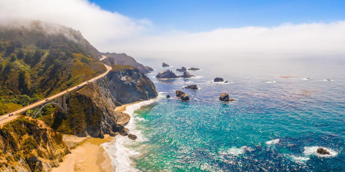 Best places to visit in California with breathtaking coastal views of Big Sur and Highway 1