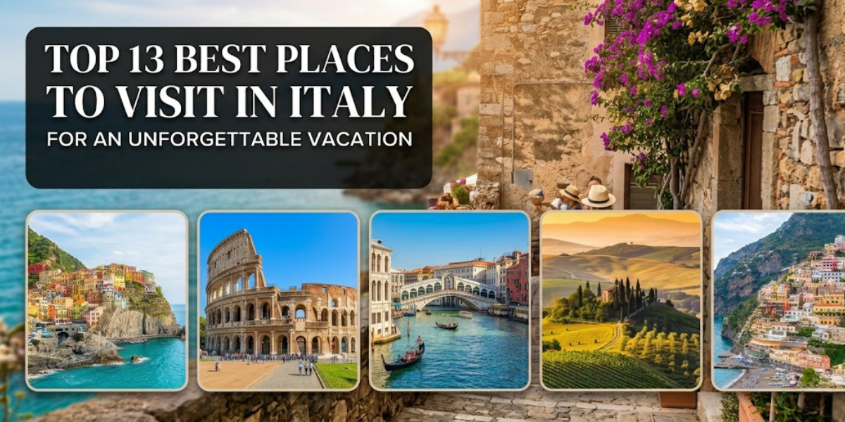 You are currently viewing Top 13 Best Places to Visit in Italy for an Unforgettable Vacation